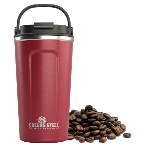 When compared to a travel tumbler, this travel cup mug and glass is made with less material and is one of the best reusable travel mugs in history.